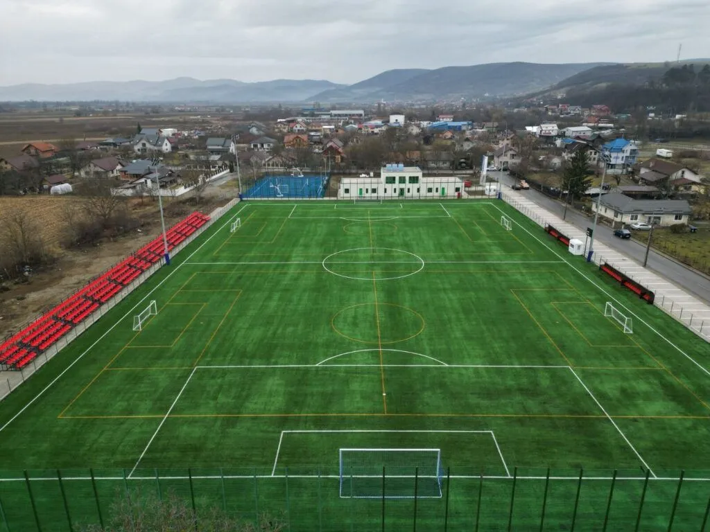 O nouă bază sportivă modernă a fost inaugurată la Dej, în cadrul programului EURO 2020