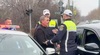 VIDEO Poliția Capitalei l-a oprit în trafic pe Gheorghe Hagi ca să-i dea un tort