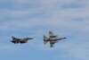 Două aeronave F-16 ale Forţelor Aeriene Române, ridicate în aer pentru a monitoriza situaţia după atacuri rusești (...)