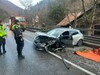 Accident grav pe DN 1 la Sinaia. Trafic blocat. Trei copii printre victime