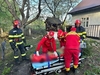 Bărbat salvat de pompieri dintr-o fântână adâncă de 12 metri