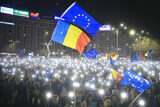 EuRo Manifest: Mii de persoane au participat la manifestația proeuropeană din Capitală