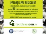 Mesaj de interes public: Predați spre reciclare echipamentele electrice și electronice defecte