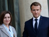 Maia Sandu se întâlneşte la Paris cu Emmanuel Macron. Viitorul Republicii Moldova în UE, pe agenda de discuții