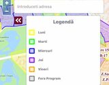 Hartă online cu programul de salubrizare a parcărilor de reşedinţă, disponibilă pentru cetățenii din Sectorul 3
