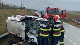 Tragedie rutieră în Alba: un tânăr de 25 de ani a MURIT după ce a intrat cu mașina într-un parapet