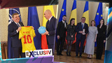 Familia Hagi s-a întrecut în ținute la ceremonia de decorare a 